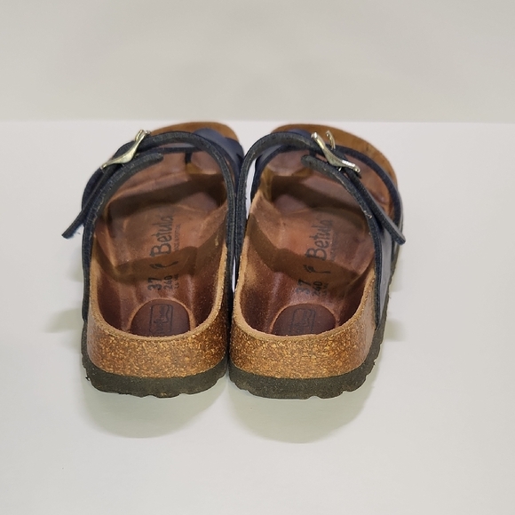 Betula Navy Blue Sandals - Picture 3 of 5